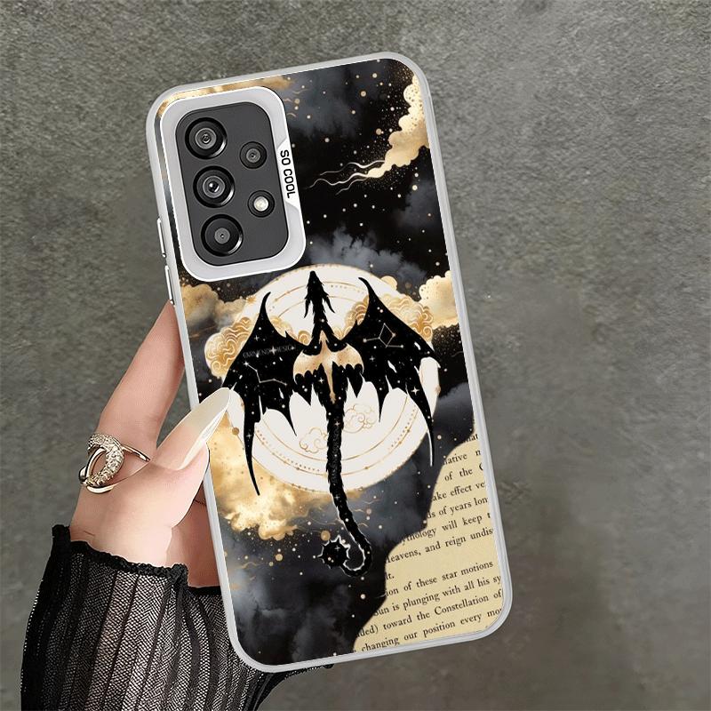 F-Fourth W-Wing Dragon Shockproof Phone Case for Samsung A17 A16 A15 A14 A37 A57 A36 A56 A26 A35 A55 A25 A34 A54 A24 A13 A23 A33