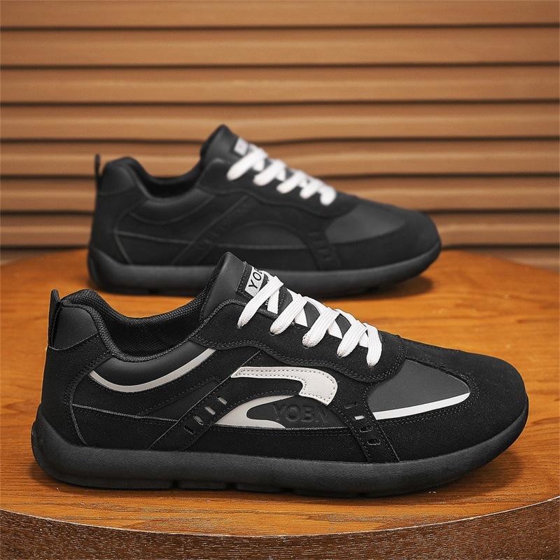 

Ретро Коричневые Немецкие Кроссовки: Мужская универсальная повседневная обувь на осень/зиму 2025 41