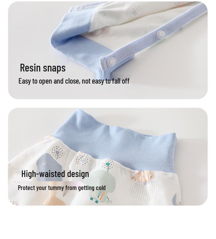 Newborn Pure Cotton Clothing Set for All-Season Wear - Boys & Girls Pajamas & Base Layer