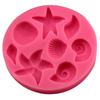 Ocean All Kinds of Shell Scallop DIY Silicone Sugar Turning Baking Tool Chocolate Mold Cake Mold
