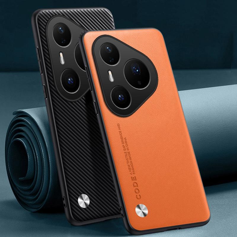 

Luxury PU Leather Case For Huawei Pura 80 Pro Plus Back Cover Matte Silicone Full Protection Phone Case For Huawei Pura 80 Ultra For Pura 80 фіолетовий