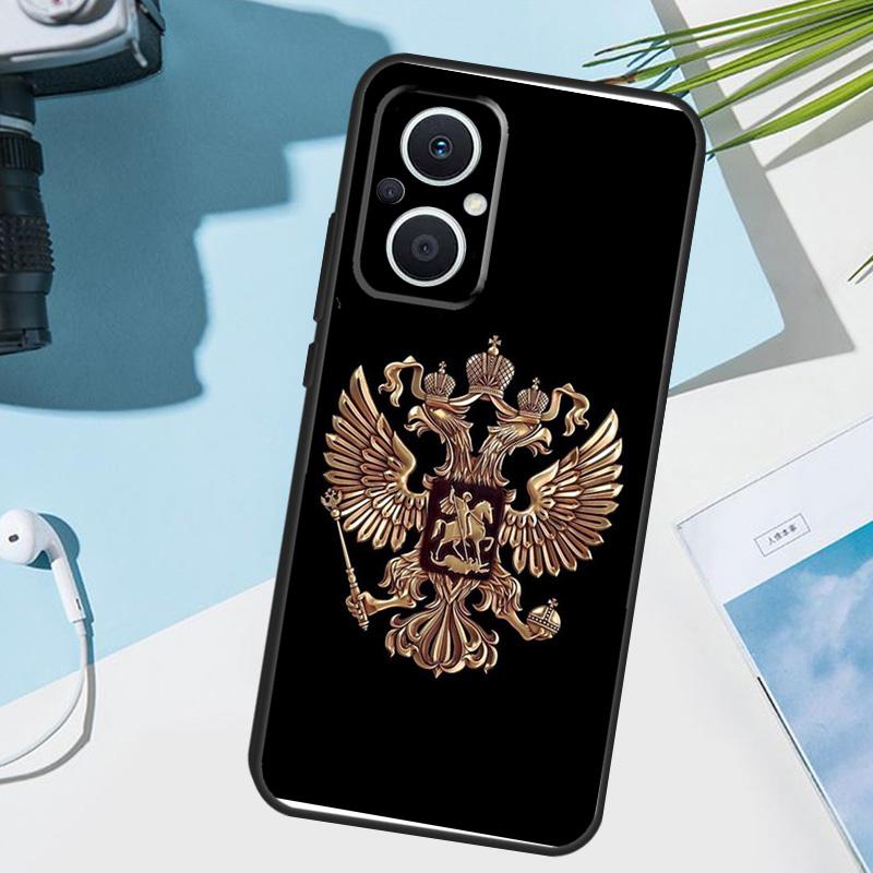 russian flag Case For OPPO Reno 12 F 13 13F 11 8T 7 8 10 Pro OPPO Find X8 X6 Pro X3 X5 Lite Cover Funda
