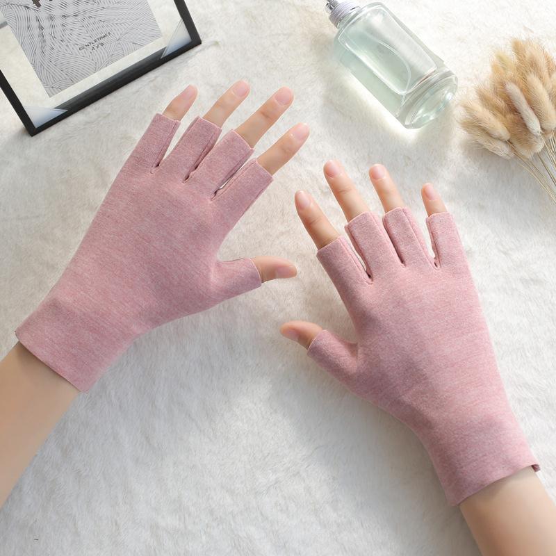 Warm Half-finger Gloves Men and Women Autumn and Winter