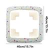 Gripper Strip Frame Cover Flannel Cover For Tufting Frame Embroidery Hoop Cover With 4 Foam Anti-Collision Corners For Knitting