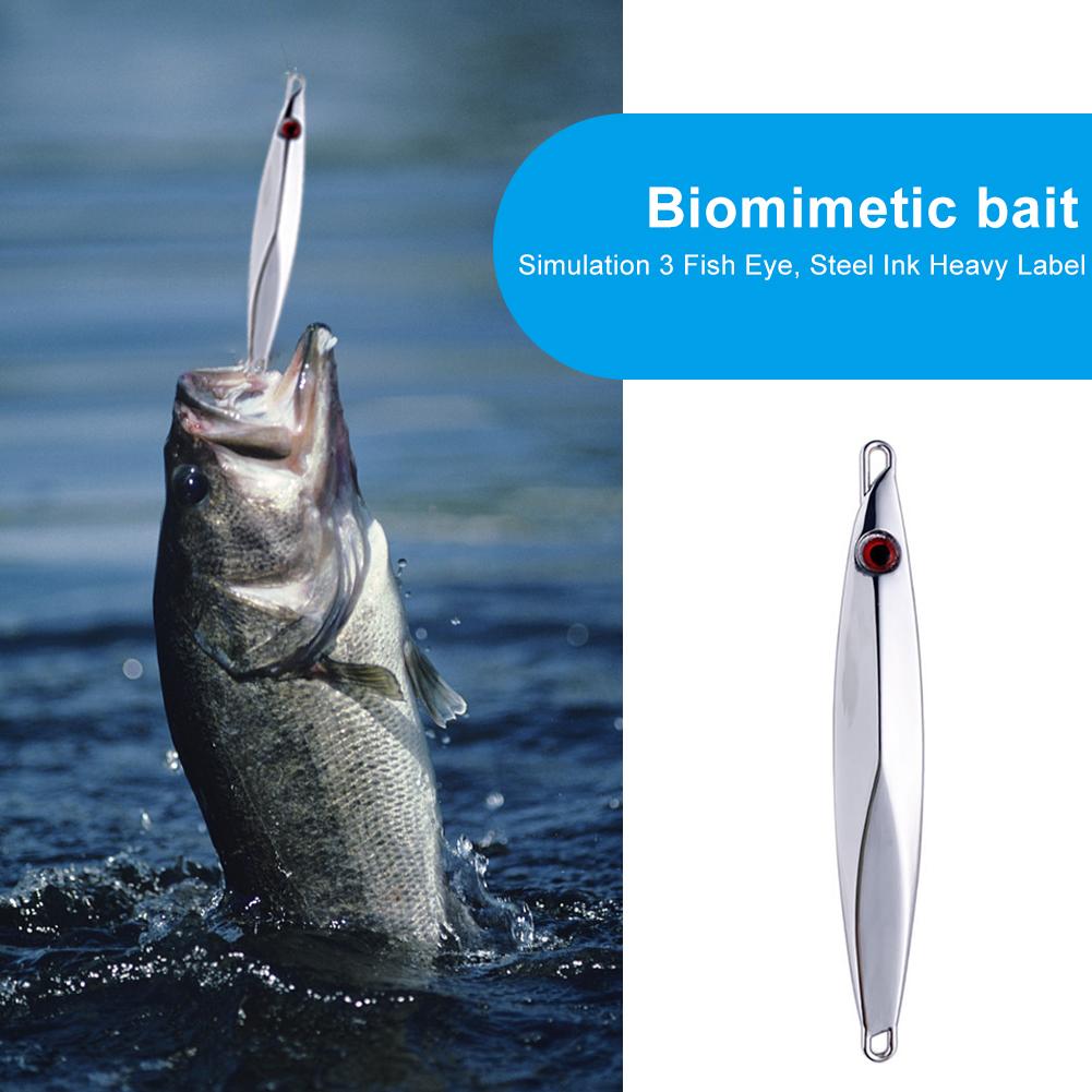 20g-120g Artificial Bait Simulated Fish Eye Long Casting Lure Anti-corrosion Practical Tackle Saltwater Accessories