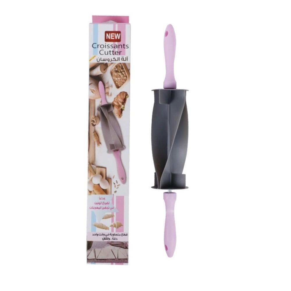 Non Stick Croissant Roller Detachable Handle Dough Roller Reusable Bread Mold  Bakery