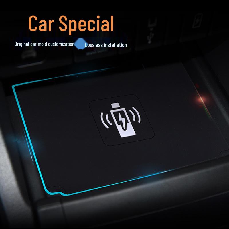 Odyssey Wireless Charger & Storage Box for Elysion: Console Decorative Car Accessory.