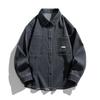 2023 Spring Men's High-Quality Denim Shirt Jacket - Youth Loose Fit Cardigan Outerwear