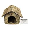 Outdoor Cat House Removable Warm Keeping Waterproof Feral Cat Dog Shelter House for Indoor Garage
