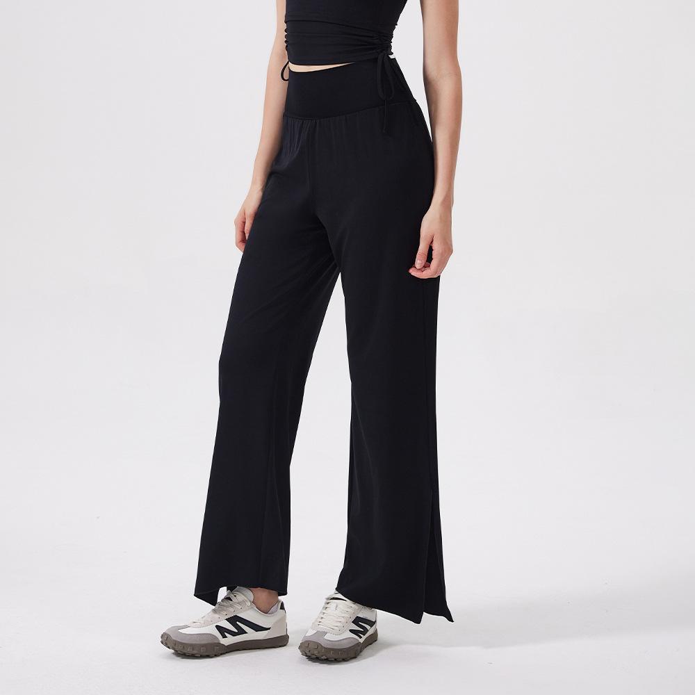 Sweatpants New High-waisted Belly Leggings Sports Loose Straight-leg Pants Women's Quick-drying Running Fitness Pants Yoga Pants