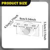 Acrylic Coral Fragment Holder with Suction Cup for Aquariums And Fish Tanks.