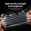 TPU Car Headlight Protective Film For Toyota Vellfire 2023-24 Transport & Smoke Anti-Scratch Auto External Accessorie Auto Parts.