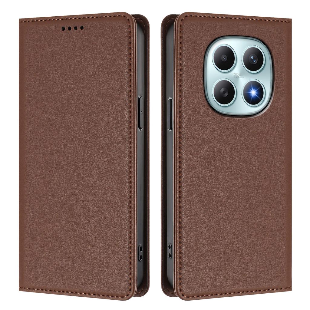 Für Xiaomi Poco M8 5G/Redmi Note 15 5G (Global)/15 4G (Global) Leder Geldbörse Hülle Magnetverschluss RFID-Blockierung Handyhülle