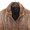 Retro Grade Cowhide leather jacket S Brown Men's Used