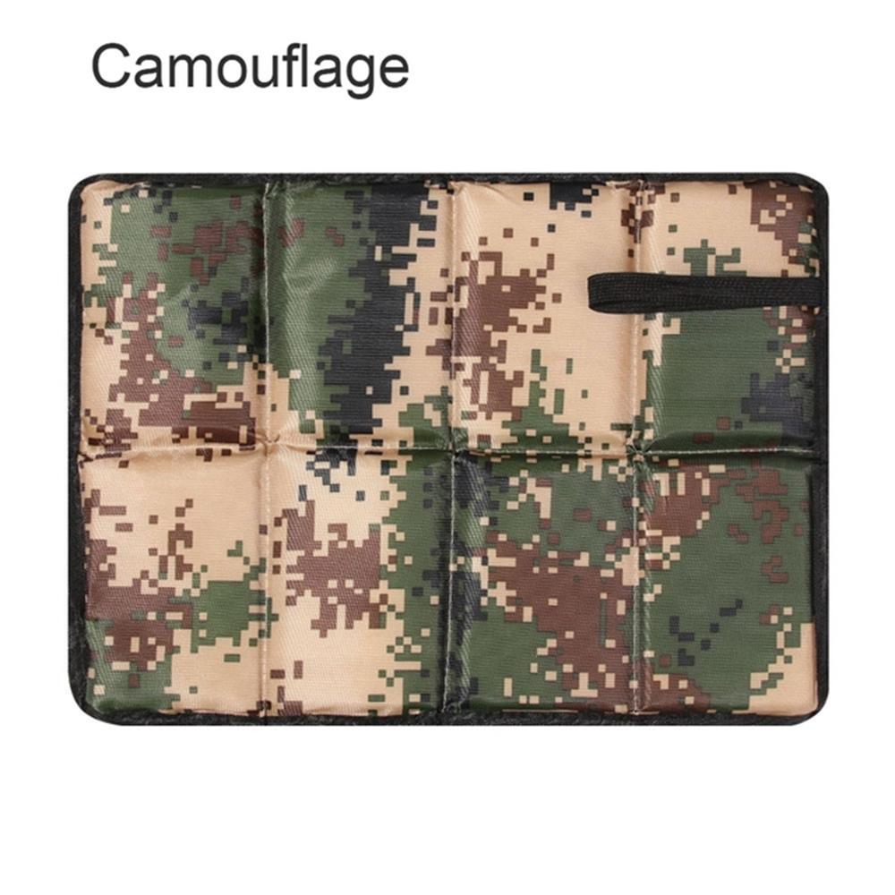 

Portable Folding Camping Mat Foam Sitting Pad Waterproof Oxford Cloth Beach Mat Prevent Dirty Hiking Small Picnic Seat Outdoor камуфляжный