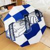 1PC Birming-ham Football Club Printed Umbrella Folding umbrella, automatic umbrella 8-Frame for Travel, camping Fan gifts Christmas Gifts