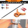 NICECNC For KTM EXC 300 2004-2026 Front Brake Line Guide Clamp Holder For KTM EXC-F 350 SXF 450 Husqvarna TE 300 GasGas EC 300