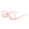 180 Degree Flip Down Multifunctional Fashion Makeup Glasses, Functional Reading Magnifying Glass