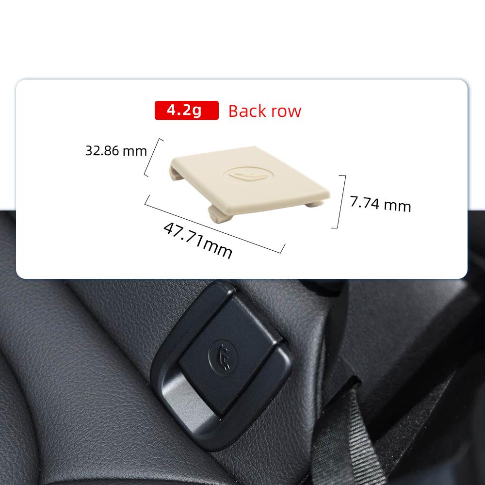 Car Rear Seat Child Restraint Anchor ISOFIX Button Connector Cover For BMW 2 Series F45 F46 X1 F48 F49 X2 F39