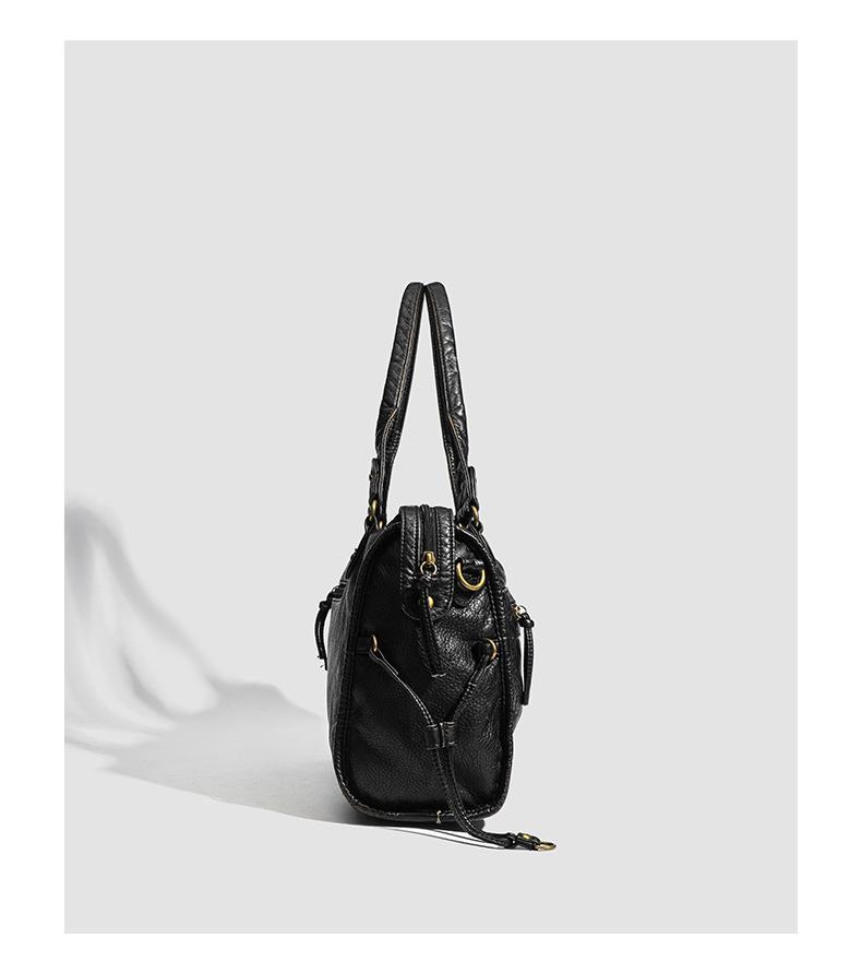 2025 Franse Retro Dames Wassen Crossbody Tote en Schoudertas met Grote Capaciteit