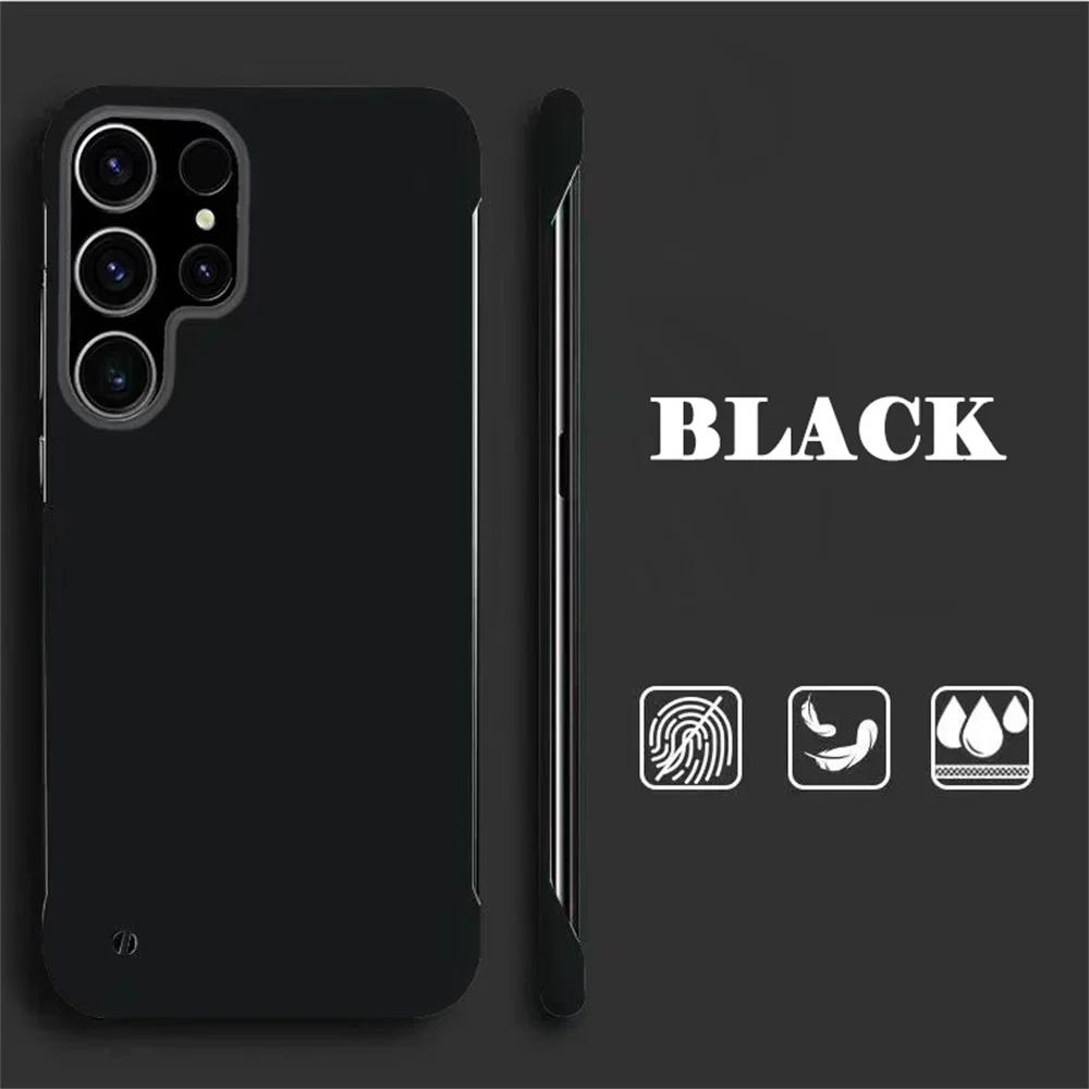 Funda Protectora de PC Duro Mate Colorida, Fina, Sin Marco, Antigolpes para Samsung Galaxy A56 A55 A15 A54 A34 5G 4G