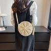 New Round Messenger Bag Women's Beach Vacation Shoulder Bag