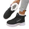 Winter Fleece‑Lined Thickened Snow Boots, Anti‑Slip Waterproof Warm Cotton Martin Boots