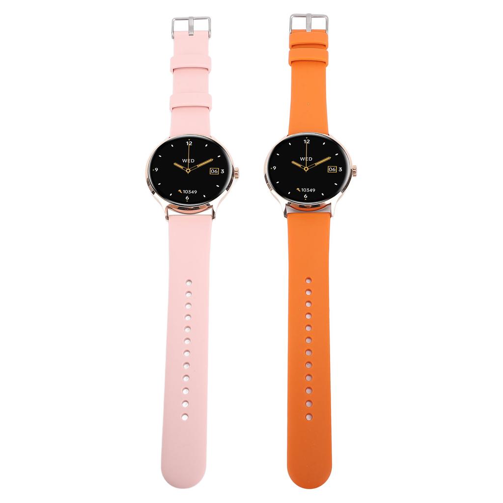 1.39 Inch Smartwatch IP67 Metal Slim Knob Control Voice Assistant Game Make Call Water Resistant Sma