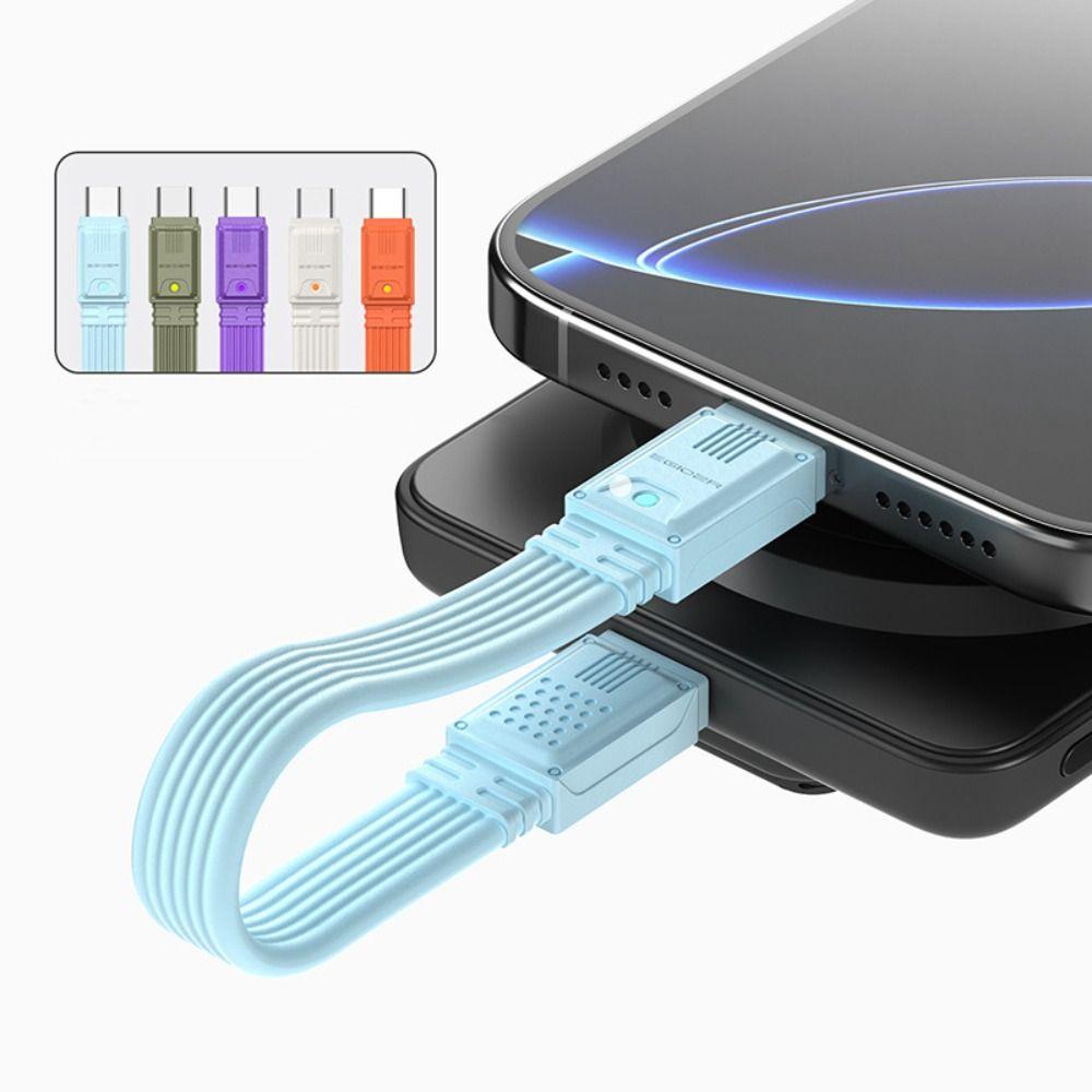 Lightweight Type C Data Cable Double Headed Data Transfer Line USB 4 Cable Charger Adapter