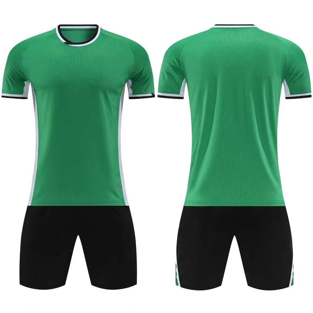 Spot wholesale 2026 new children's football jersey, short-sleeved training jersey, primary school football jersey printing number