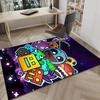 Colorful Geometry Dash Characters Area Rug Office rug, Chair Rug, Decor Carpet Livingroom bedroom Mat, Large Size Fan gifts Christmas gifts