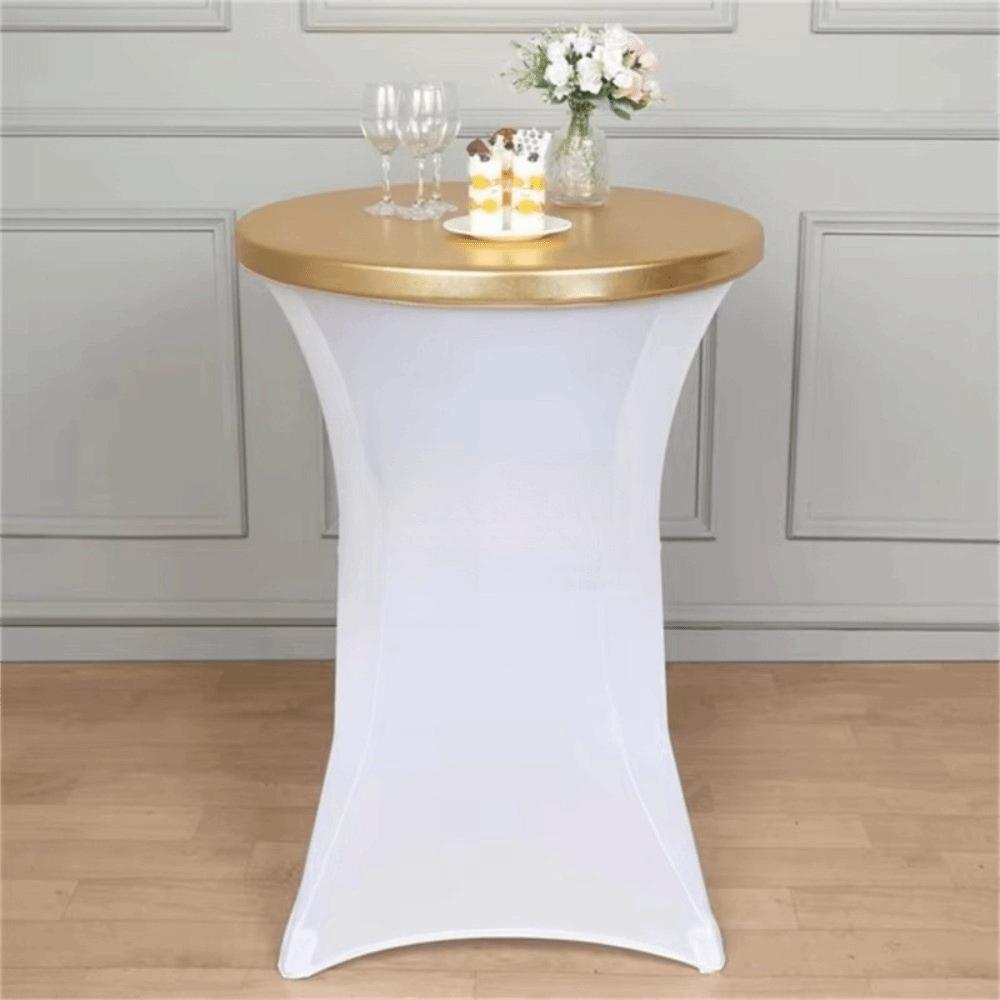 Wear Resistant Table Top Cover Dustproof Table Cloth Shiny Tablecloth  Party Decoration