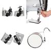 2Pcs Professional Repair Snares Drum Strap Rack Screws Drum Mounting Adapter Screws Drum Accessory for Instrument Lovers