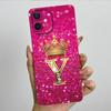 For Apple iPhone 11 Case iPhone11 Pro Luxury Crown Letter Couple Cover Soft Liquid Phone Case For iPhone 11 Pro Max Fundas Coque