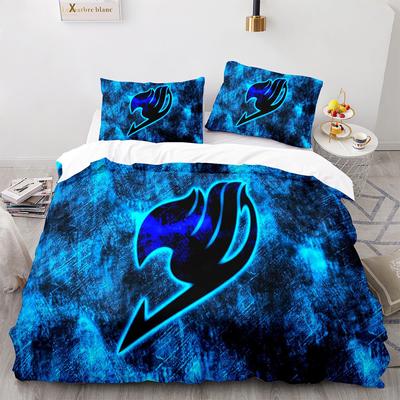 Riven Fairy Tail Ikona Zestaw Poszwy na Kołdrę King Queen Double Full Twin Pojedynczy Rozmiar Zestaw Pościeli