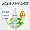ABSDERMA Acne Face Wash 140gm | Oil Control Cleanser | Brightens & Reveals Clear Skin | Exfoliates, Deep Cleanses & Removes Dead Skin Layers