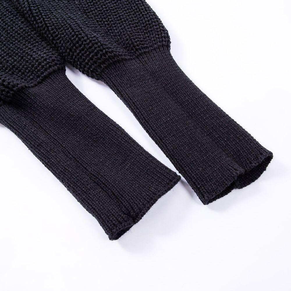 Korean Style Knitted Scarf Autumn Winter Shawl Scarf Unisex Scarf Poncho Long Sleeve Wrap Scarf