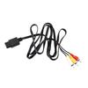AV Composite Cable  Video  Cord for  N64 with  Thick Flexible Jacket Color Coded Connectors 1.8m Length