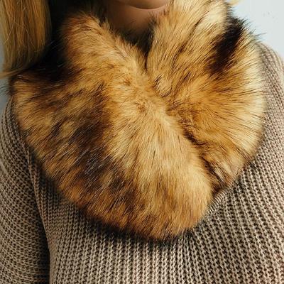 2M Handmade Fashion Elegant Feather Fluffy Fantasy Scarf Dress Accessories Pop