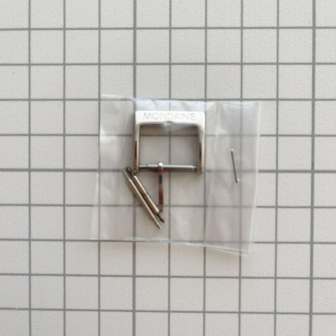 Used [Anonymous delivery] MONDAINE buckle 16mm unopened item