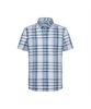 Dagseusyeocheu Linen Blend Medium Check Casual Short Sleeve Shirt Regular Fit_Dls2Shcs431B1