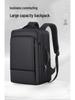 High-End Fashion Waterproof Nylon Backpack: Trendy Large Capacity Unisex Schoolbag & Business Laptop Bag
