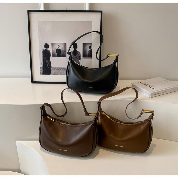 2023 New Vintage Dumpling Bag Pu Small Daily Shoulder Bag For Women