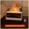 Retro 3D Fireplace Flame Aroma Humidifier & Colorful Desktop Light