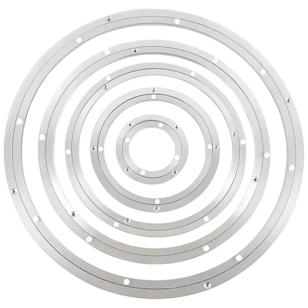 Aluminium Schwenkplatte Drehlager 5/8/10/12/14/16 Zoll Lazy Susan Kugellager Drehtischlager Schwenkplatte Hardware