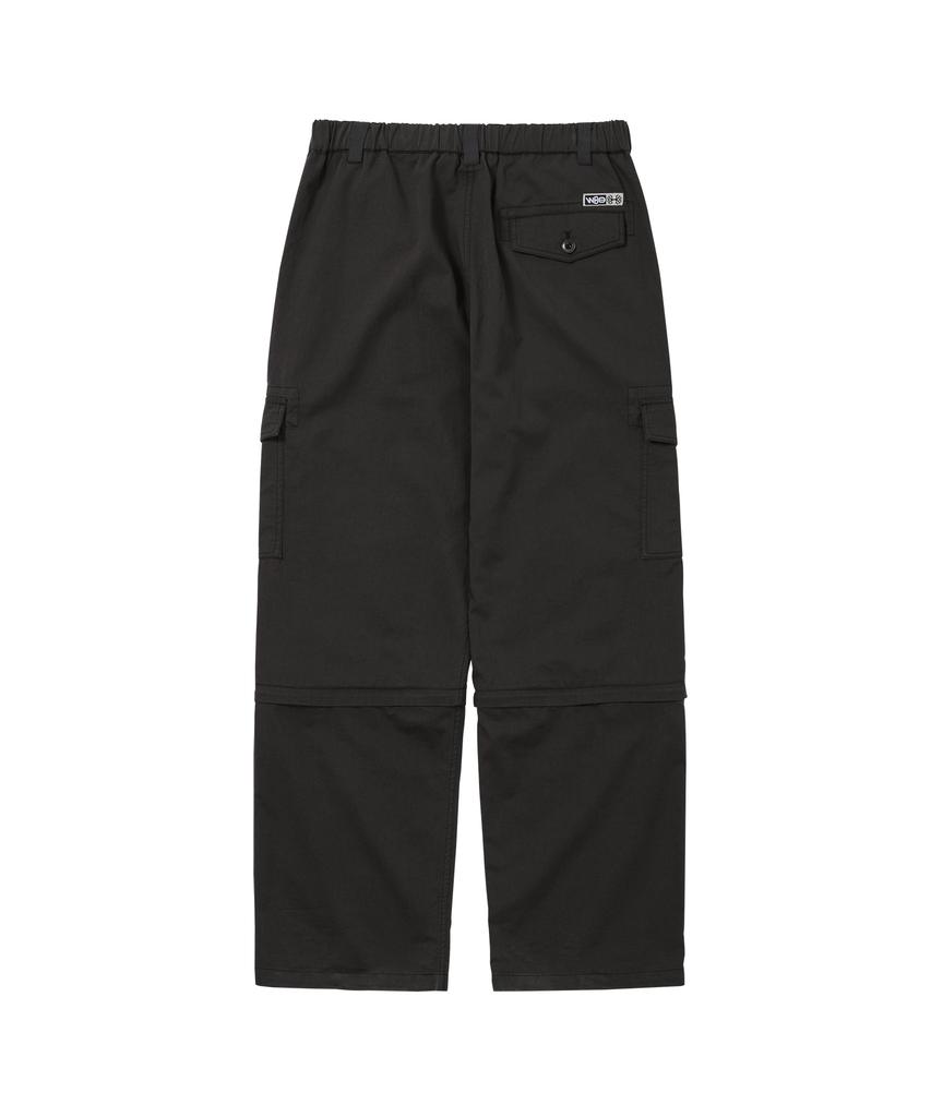 WELLBEING EXPRESS 2-Way Convertible Pants Charcoal