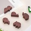 Eco-Friendly Wooden Aromatherapy Diffuser Fragrance Diffused Lion/Elephant Shape Wooden Diffuser Refreshing Air Long-Lasting