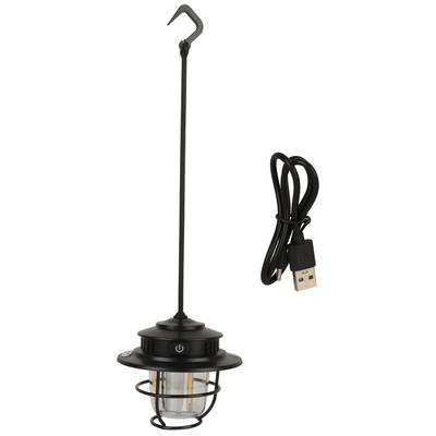 10W Camping Lantern Waterproof USB Rechargeable Adjustable Brightness Small Vintage Portable Camp