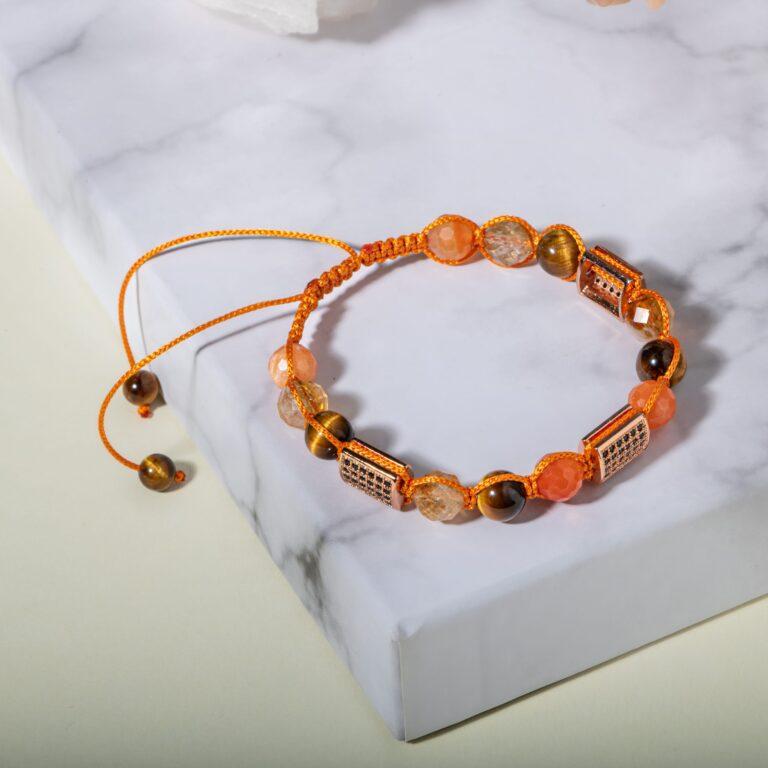 

Безусловная любовь Натуральный камень Циркон браслет