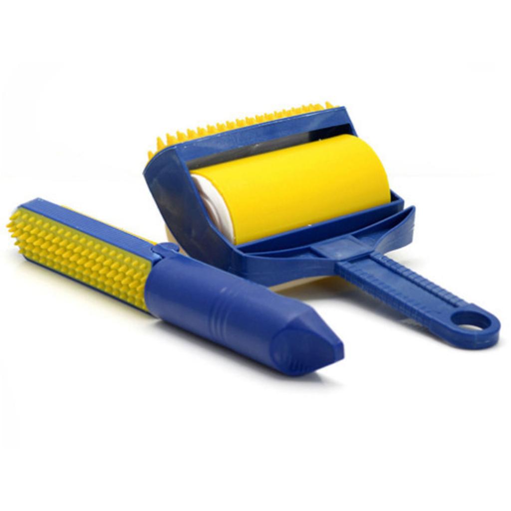 Clothing  Hair Cleaner Roller Brush Hair Sticking Removing And  Sticking Device For Clothes Rolling